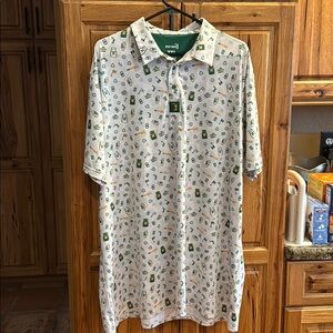 Waste Management mens polo golf shirt, size 3X.